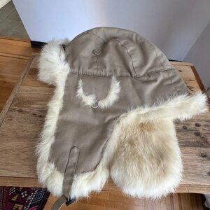 Scala Studios rabbit fur trapper hat